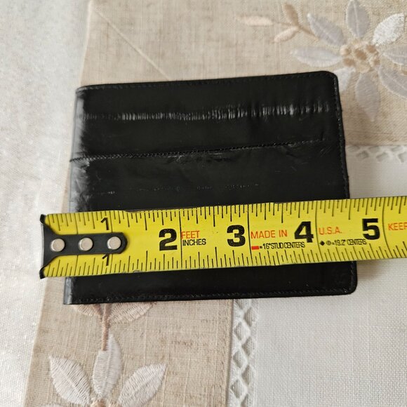 Vintage 1980s Eel Skin Wallet - Picture 9 of 9